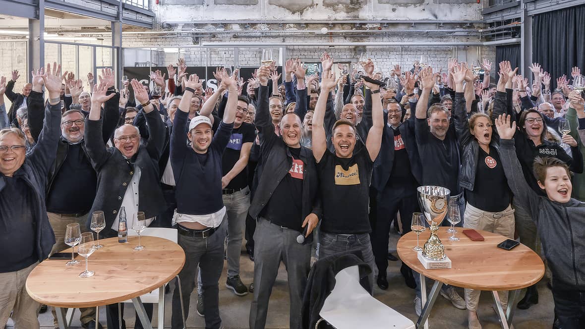 Buga Verein feiert – Gruppenbild
